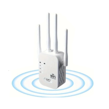 1200 Mb/s Wifi Range Extender Boost Home Network with Signal Booster Modem Router Combo Outdoor Extender