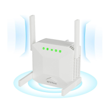 1200 Mb/s Wifi Repeater Wifi Extender Zosilňovač 2,4 GHz/5 GHz dvojpásmová ochrana proti rušeniu 4* kryt antény Až 8000 stôp