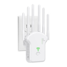 2024 Super Wifi Extender Pokrytie zosilňovača domáceho signálu Až 8 000 štvorcových stôp Bezdrôtový internetový opakovač 300 Mbps za