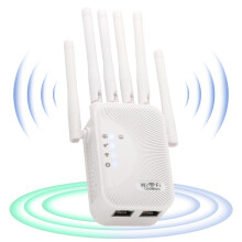 Zosilňovač signálu Wifi Extender VPMKP, 1200 Mbps dvojpásmový zosilňovač, Wifi zosilňovač pre domácnosť