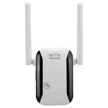 Bezdrôtový smerovač Wifi Inteligentný herný počítačový sieťový nástroj 300 Mbps (biely)