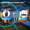 Reforço de Sinal Extensor WiFi 2024, Amplificador de Sinal 5X Mais Rápido - 7