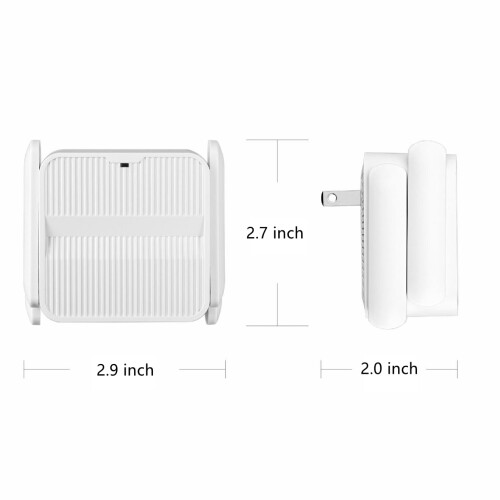Extensor de Wifi 2024, amplificador de señal, extensor de rango Wifi de 1200 Mbps, extensor de Internet de largo alcance de 999 Mbps. 2