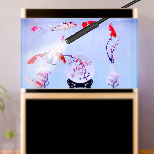 Caméra endoscopique industrielle IP68 pour l'inspection des canalisations d'égout avec 8 LED 1