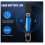 LED Flashlight | Real-Time Battery Indicator | Compact, USB Rechargeable | Multiple Lighting Modes - Outdoor, Emergency, Camping(Black) 4