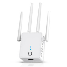 Répéteur Wi-Fi 2025, amplificateur Wi-Fi double bande 1200 Mbps, amplificateur de signal pour la maison (5 GHz/2,4 GHz)