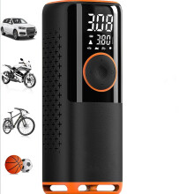 Compresseur d'air portable, gonfleur de pneus, pompe à air électrique 150 psi pour pneus de voiture, compresseur d'air sans fil 3X