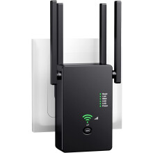 WiFi Extender 2024, pokrýva až 8 000 m² a 40 zariadení, internetový opakovač -