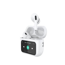 Écouteurs intra-auriculaires Bluetooth Apple sans fil en tissu, antibruit, colorés et sensibles, blancs