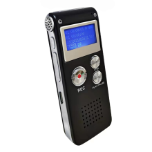 8 GB digitálny hlasový záznamník Hlasom aktivovaný pre prednášky Stretnutia Rozhovory Kazety s mikrofónom USB kábel Mp3 prehrávač čierny