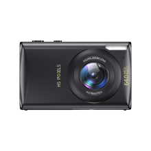Appareil photo numérique compact 4K pour vlogging, pour débutants, mise au point automatique avec zoom numérique 18x, 64 MP, noir