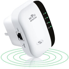 Wifi Extender Zosilňovač Opakovač Bezdrôtový signál Až 6 000 štvorcových stôp a 25 zariadení Zosilňovač s dlhým dosahom s portom