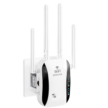 Jednoduché nastavenie Wifi Repeater Extender Bezdrôtový internet s dlhým dosahom 2,4 g s ethernetovým portom Wifi Booster a zosilňovač