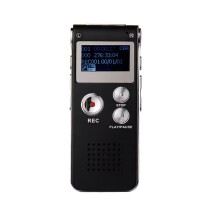 Hlasom ovládané nahrávacie zariadenie na prednášky Stretnutia Rozhovory s nabíjateľným USB 16GB čiernym magnetofónom Wav/Mp3