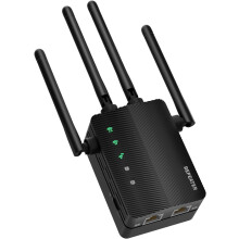 Extensor WiFi Cobertura até 12.880 Pés Quadrados e 105 Dispositivos, Banda Dupla -