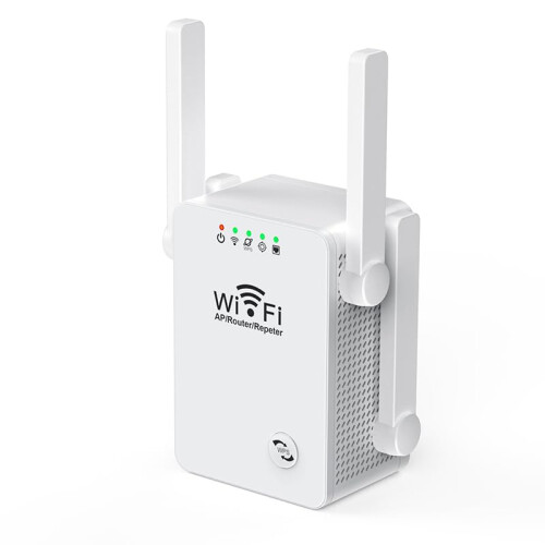 Extensor WiFi de 300 Mbps para Casa, Cobertura de até 4.800 Pés Quadrados -