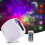Galaxy Projector,Night Light Star Projector with Bluetooth Speaker, Remot Control LED Nebula Cloud (White) 1