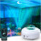 Galaxy Projector with Bluetooth Speaker, Night Light Star Projector for Bedroom, 8 Modes Lights (White) 1