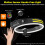 LED Headlamp Rechargeable 2PCS - 230 COB Super Bright Head Lights for Forehead, Hard hat Light(Black) 3