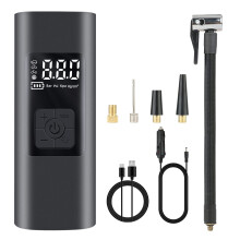 Inflador de Pneus Compressor de Ar Portátil para Automóvel Bomba de Ar 150Psi para Pneus de Automóvel Bicicleta Inflador de Pneus Elétrico