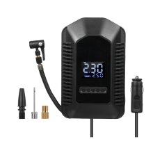 Electric inflator, Tire Inflator Air Compressor Portable 150PSI Fast Inflation Pump for Car Tires 12V DC Tire Pump with LED Light(Black)