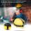 Rechargeable Headlamp, 8 LED Headlamp Flashlight  8 Modes with White Red Lights USB Cable(Black) 7