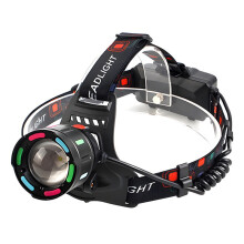 Rechargeable LED Headlamp, Super Bright 60H Headlamp Flashlight Motion Sensor(Black)