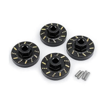 4pcs Wheel Hex Hub Adapter Axle Counterw Brake Disc for 4m 1/18 Rc Crawler Car Upgrad