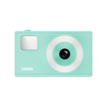 Appareil photo numérique rétro CCD 1080p pour adolescents, carte SD 32 Go, zoom 16x, vert