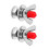 2pcs 316 Less Steel Diving Screws Backplate Wing Nuts for Under S Diving Bc 4