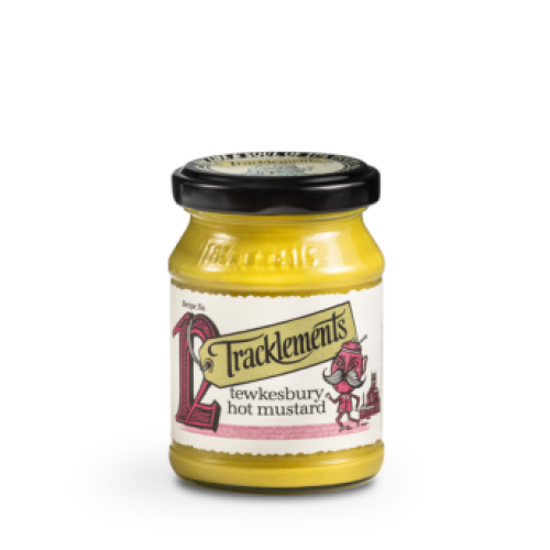 Tracklements Tewkesbury Hot Mustard 140g