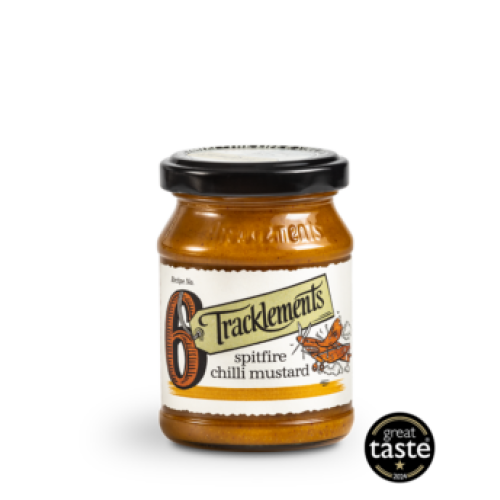 Tracklements Spitfire Chilli Mustard 140g