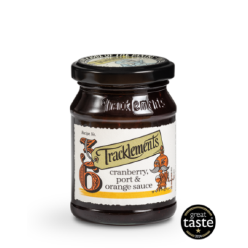Tracklements Cranberry, Port & Orange Sauce 210g