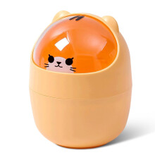 Cartoon Cat Mini Trash Can