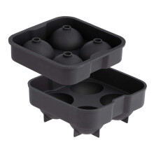 4 Tray Silicone Freezer Ice Mould