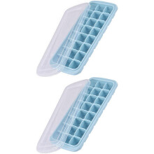 2 Silicone Ice Cube Trays