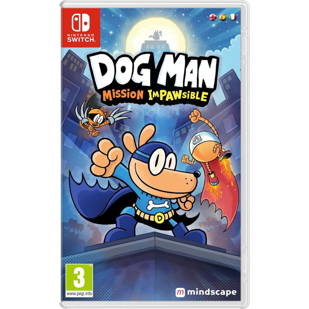 Mindscape Dog Man Mission Impawsible Switch Game