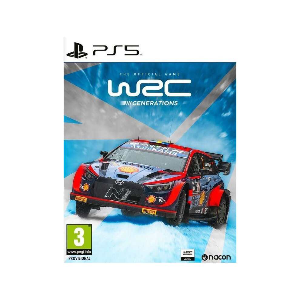 Nacon Gaming Wrc Generations Ps5 Game (Dutch/French Box - Multi Language In Game)