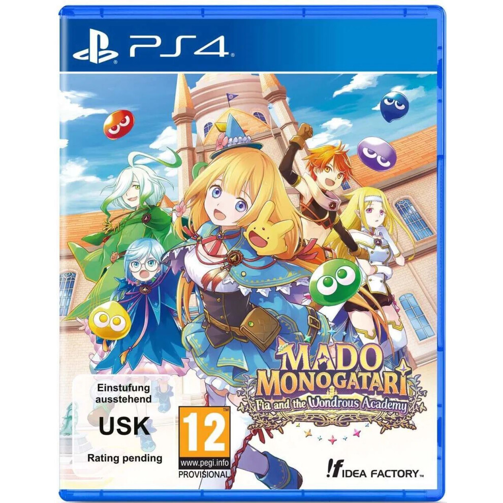MADO MONOGATARI Fia and the Wondrous Academy PS4 Game-image-OPC-PHXGV59-NEW