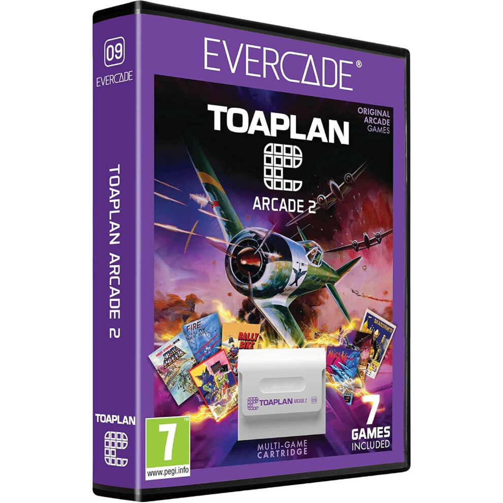 Evercade Toaplan Arcade 2 Cartridge Game 5060990240065