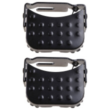 2 Pieces Bike Foot Pegs, Bike Rear Pedals, Rear Feet Pedals, Pegs, Steel Folding Bike Foot Pegs