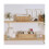 3-sect Wicker Baskets for Shelves, Woven Stora Baskets, 2-pack 4