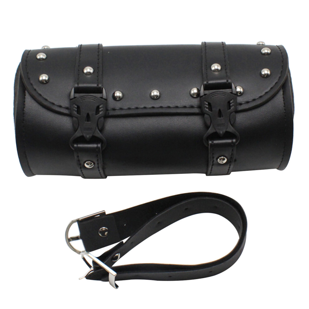 Motorbike Fork Bag Pu Leather Handlebar Bag Motorbike Saddle Bags Motorcycle Accessories 7751720024601
