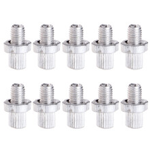 10Pcs Clucth Brake Cable Adjuster Screws Cable Handle Adjuster Nut Bolts Brake Part for Mountain Bike Motorcycle