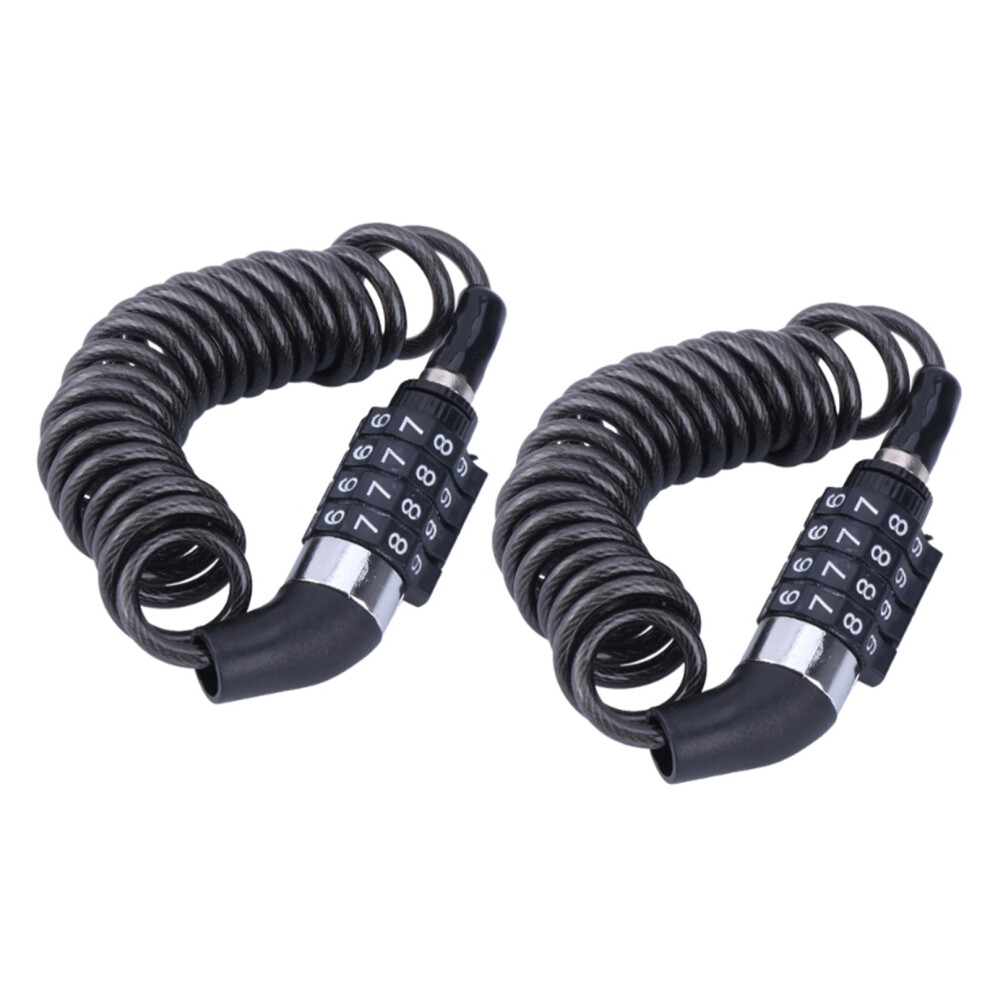 Bike Cable Bike Heavy Duties Antitheft Security 4Digits Resettable Combination Bike Cable Code Cable 7751720026391