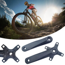 Crank Arm Set Bicycles Crankset Replacements for Mountain Bike, Bike Crank Set