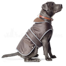 Muddy Paws Stormguard Fleece Lined Coat & Chest Protector Chocolate Xsmall