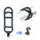 20pack Bikes Light Silicones Strap Durability Bikes Mounts Strap Rear for Bicycles Light Accessories 6