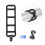 20pack Bikes Light Silicones Strap Durability Bikes Mounts Strap Rear for Bicycles Light Accessories 8