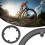 Durability Bicycles Chain Guard Universals Bicycles Chainring Protectors for Easyly Installation And Quick 3